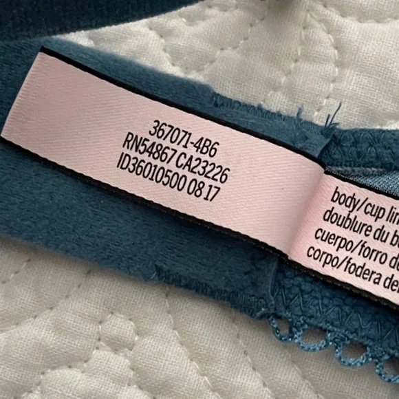 Victoria’s Secret Dream Angels 34B Push-up WO Padding Bra and PINK Cropp… - Picture 11 of 16